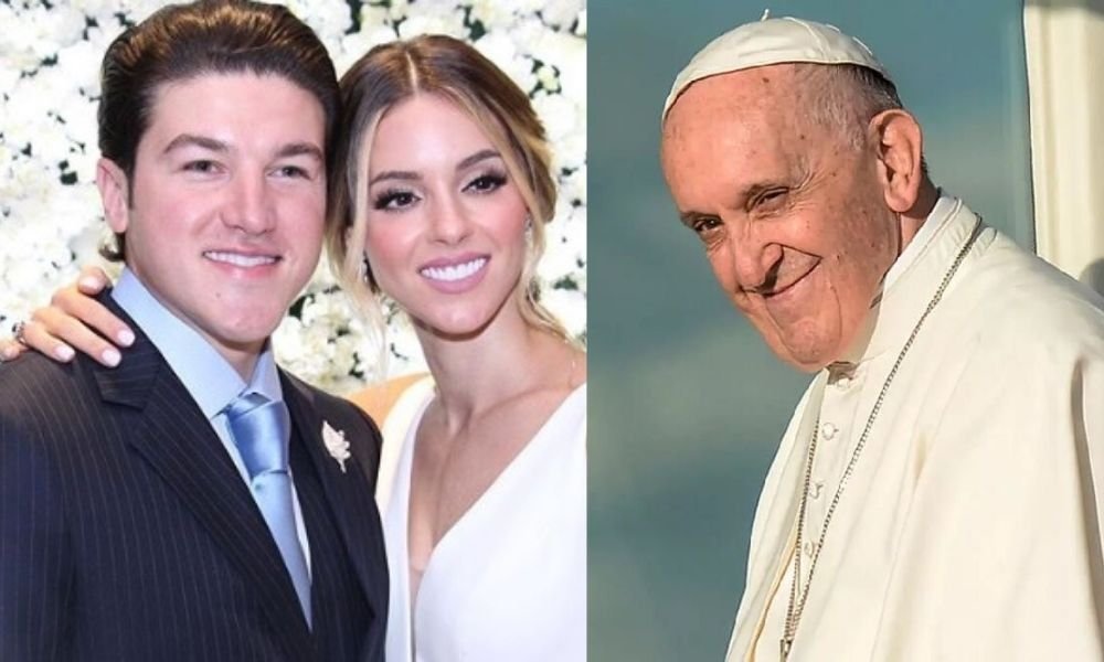 Papa invita a Mariana Rodríguez y Samuel García al Vaticano